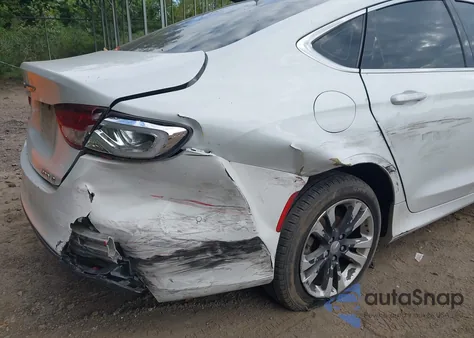 2015 Chrysler 200 C from USA, damaged, VIN 1C3CCCEG3FN583370